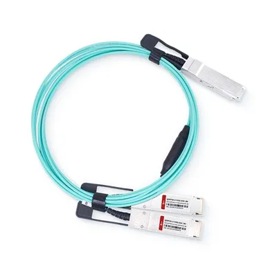สายเคเบิลออปติคอลที่ใช้งาน 100G QSFP28 AOC